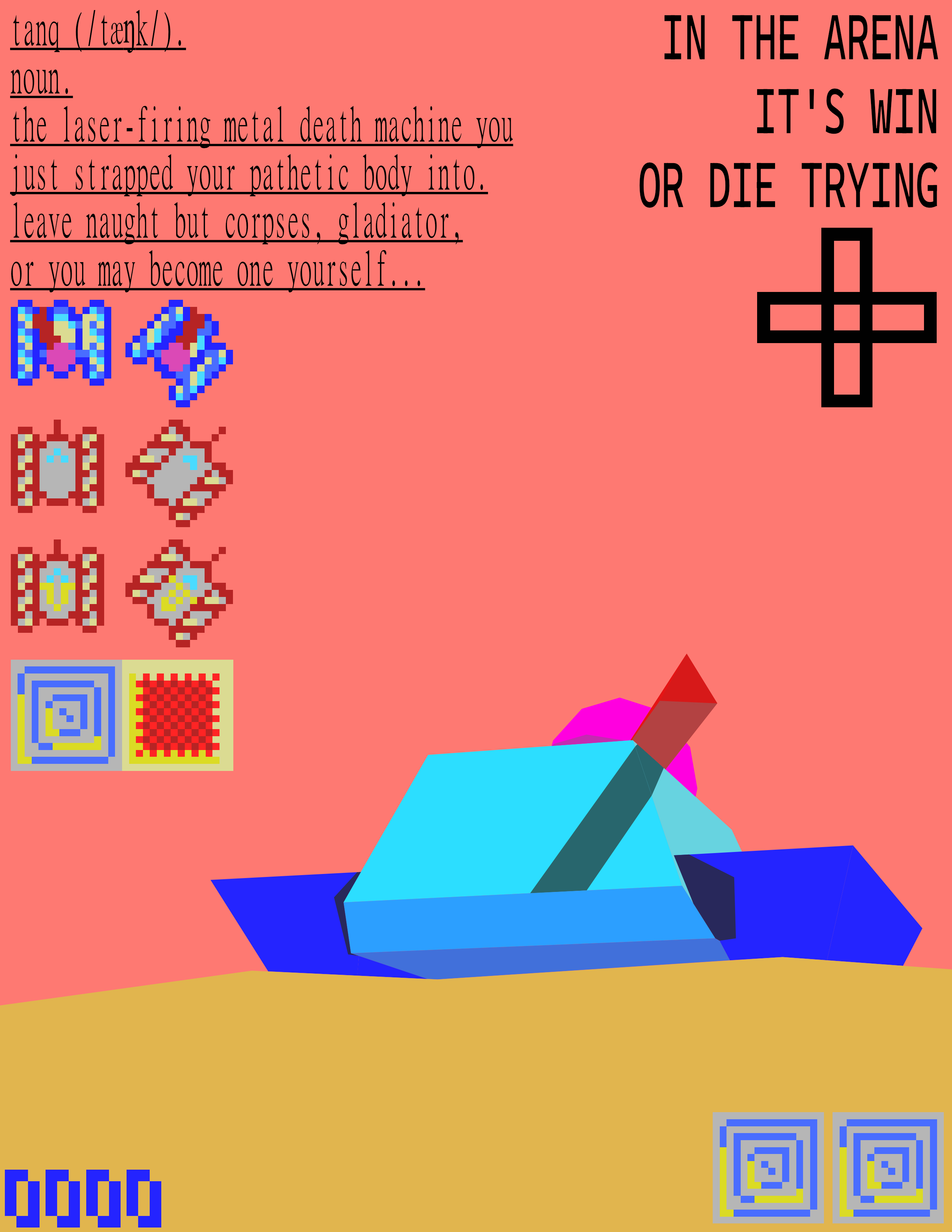 a stylized advertisement for the Metacube, a fictional product from Terran Colonial Expansion Industries